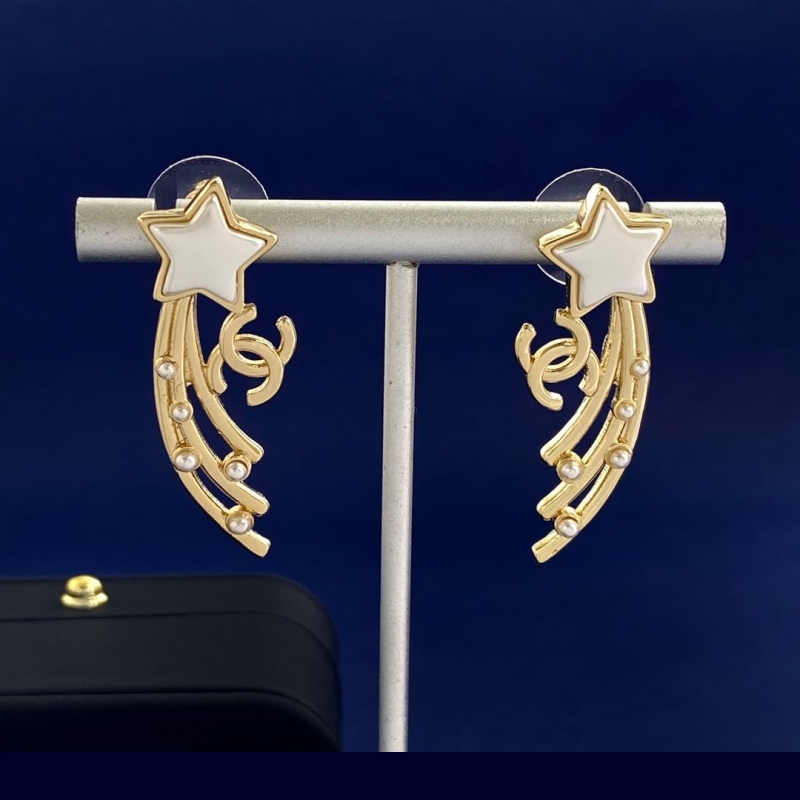 Ch*el earrings